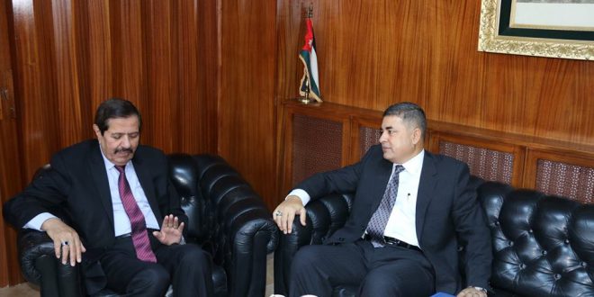 زيارة الدكتور بهاء الدين الخصاونة المدير العام لمركز تكنولوجيا المعلومات الوطني