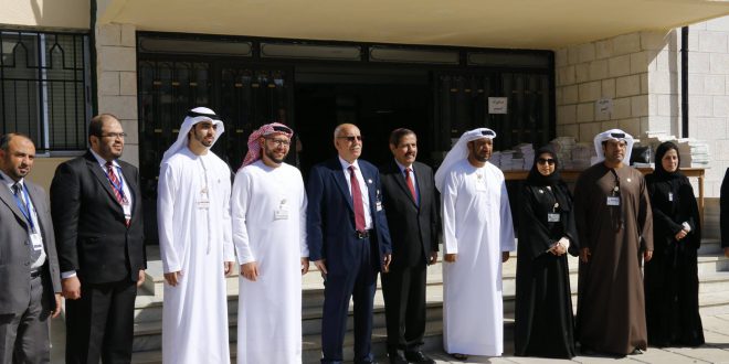 زيارة وفد من جائزة خليفة التربوية للمجمع